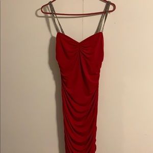 Red dress